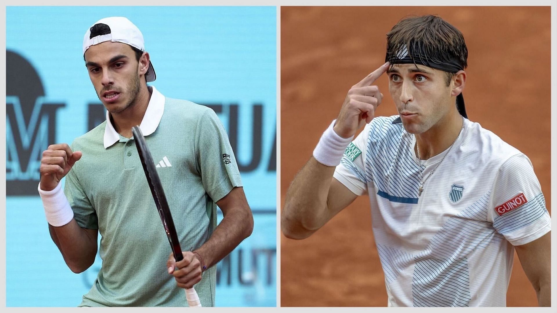 Francisco Cerundolo and Tomas Martin Etcheverry will meet for the third time on the ATP Tour. (Image credits: Getty)