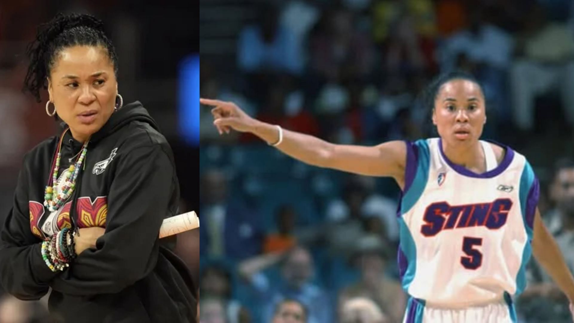 &quot;You better have me up in there&quot;: Dawn Staley jokingly makes her humble feelings known on potential Charlotte Sting jersey retirement (Image Source: IMAGN/@charlotte_sting/Instagram)