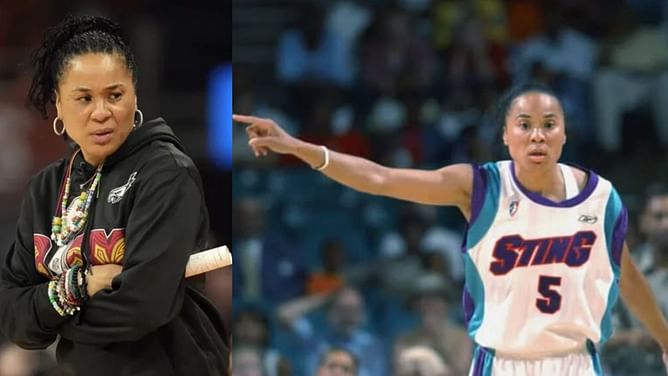 "You better have me up in there": Dawn Staley jokes about potential Charlotte Sting jersey retirement