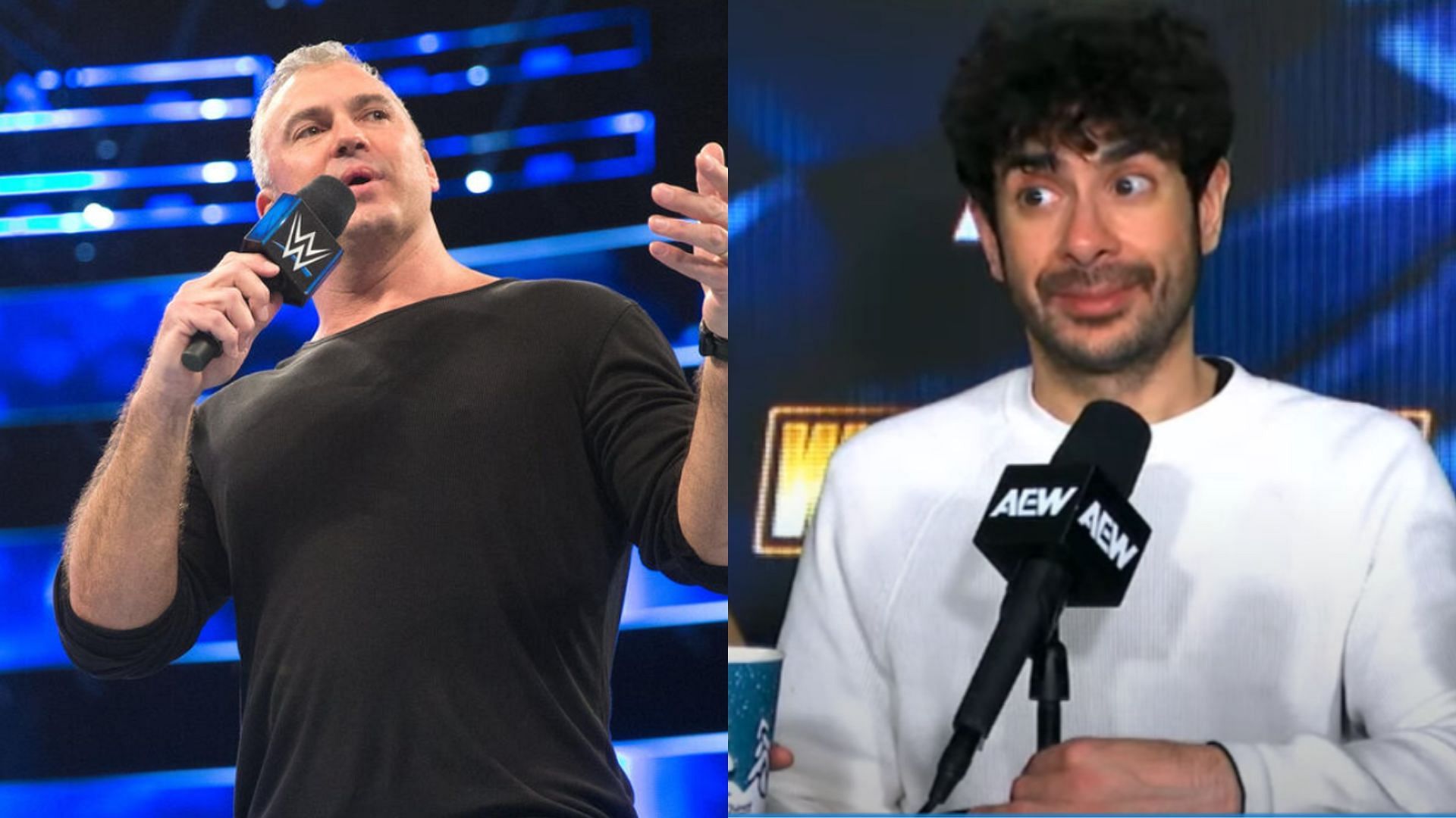 Shane McMahon (left) / Tony Khan (right) [Image Credits: WWE