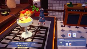 How to make Sour Berry Dessert in Disney Dreamlight Valley