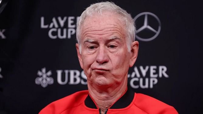 "It's sad, inevitably you become a caricature of yourself" - When John McEnroe lamented fans wanting to see him lose his temper even on senior tour