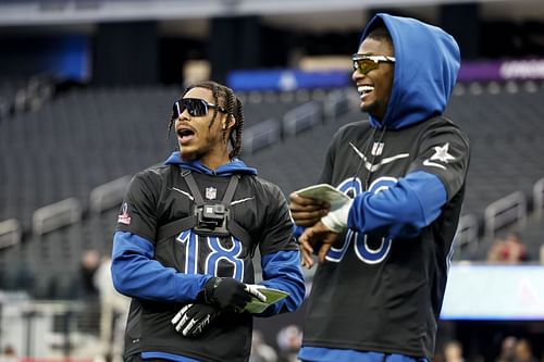 Justin Jefferson and CeeDee Lamb (image credit: getty)