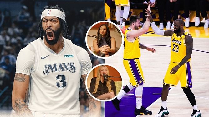 Steph Curry's sister Sydel Curry and Cameron Brink make feelings clear on Anthony Davis hate after Luka Doncic trade swap