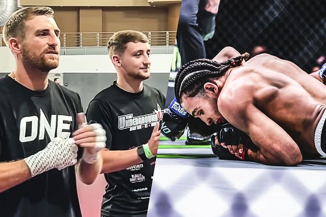 WATCH: Jonathan Haggerty and brother Freddie hyped by Kade Ruotolo's crushing arm-triangle finish of Nicolas Vigna