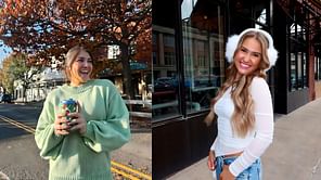 Former Nebraska Volleyball player Lexi Rodriguez makes her feelings known as she reunites with her teammate Maisie Boesiger