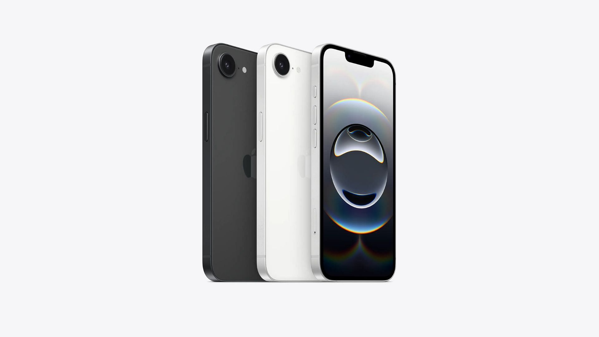 The Apple iPhone 16e is available in two colorways (Image via Apple)