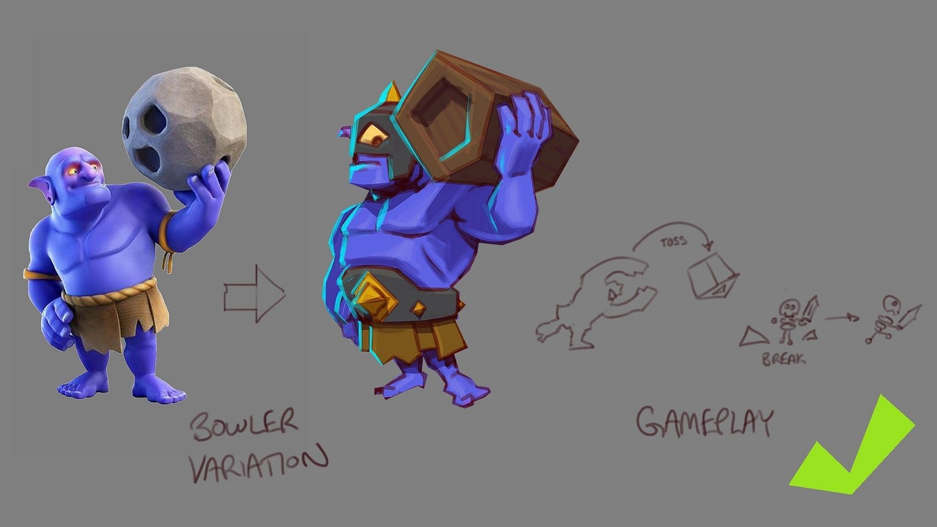 An example of concept art (Image via Supercell)