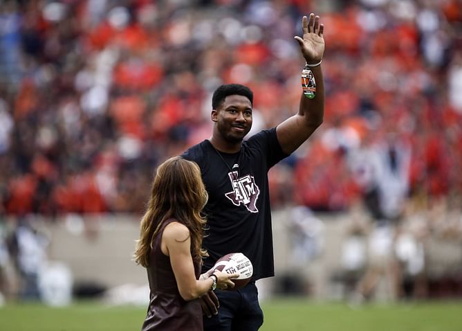 Myles Garrett college career: Former Texas A&M DE's stats, records, notable achievements and more