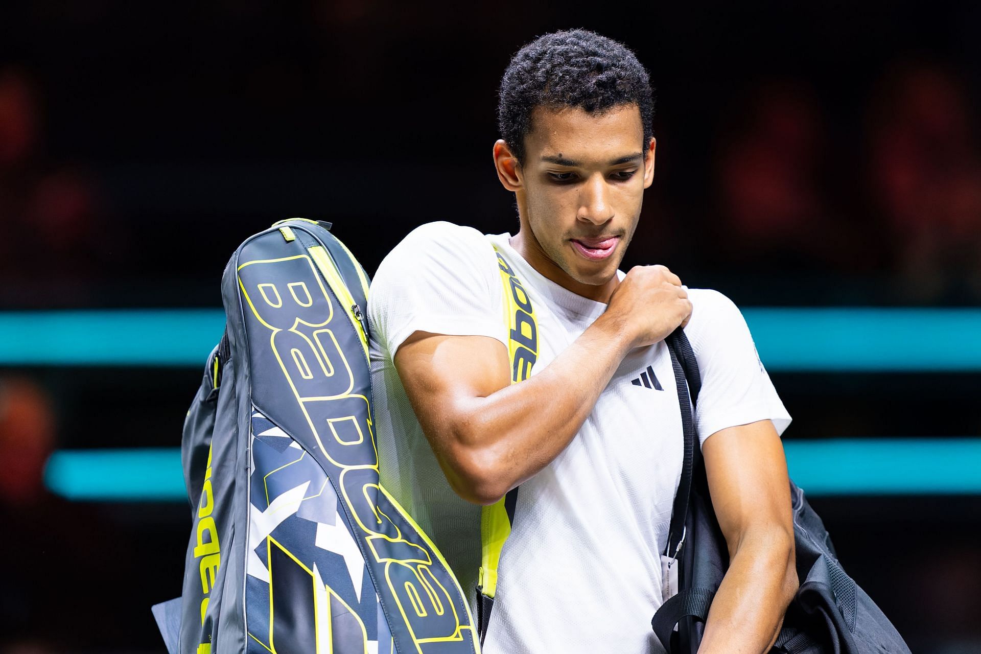 Felix Auger-Aliassime pictured at the 2025 ABN AMRO Open | Image Source: Getty