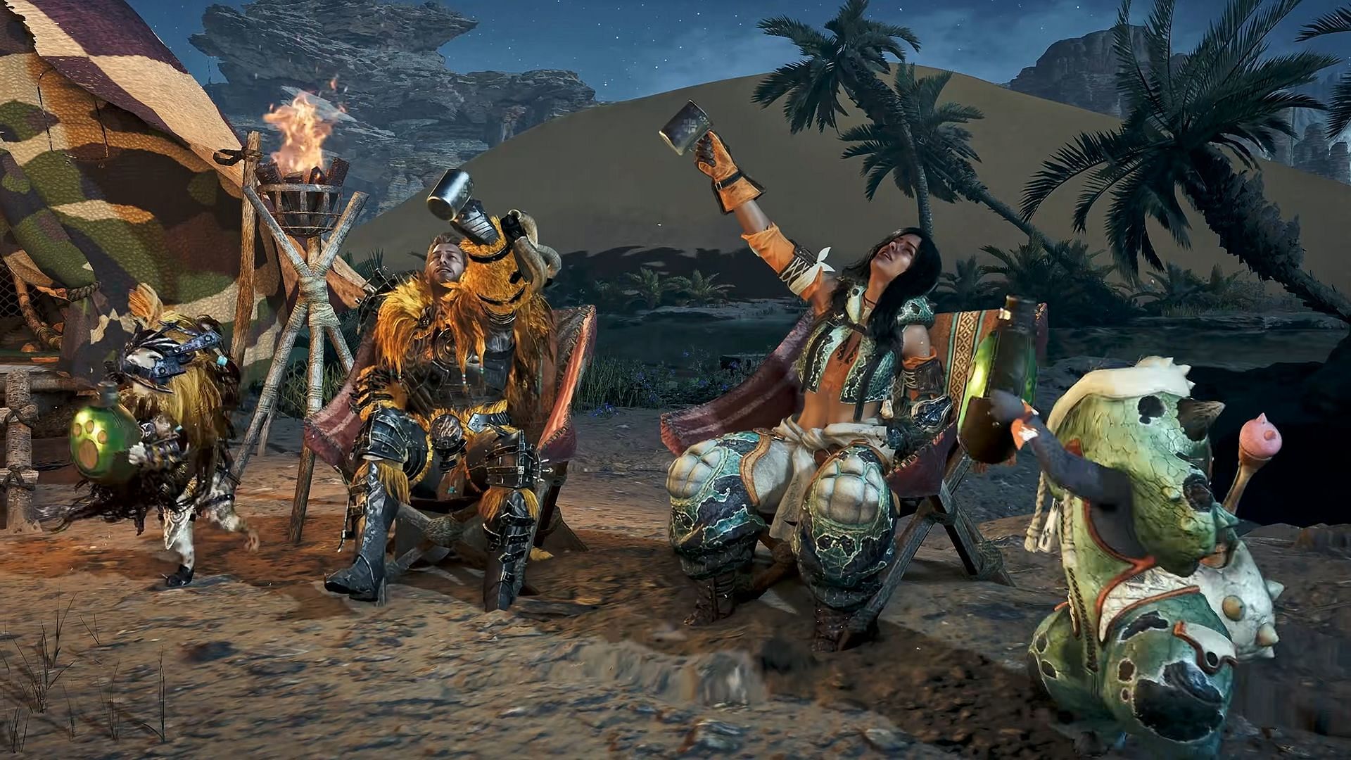 Glimpse from Monster Hunter Wilds trailer (Image via Capcom)