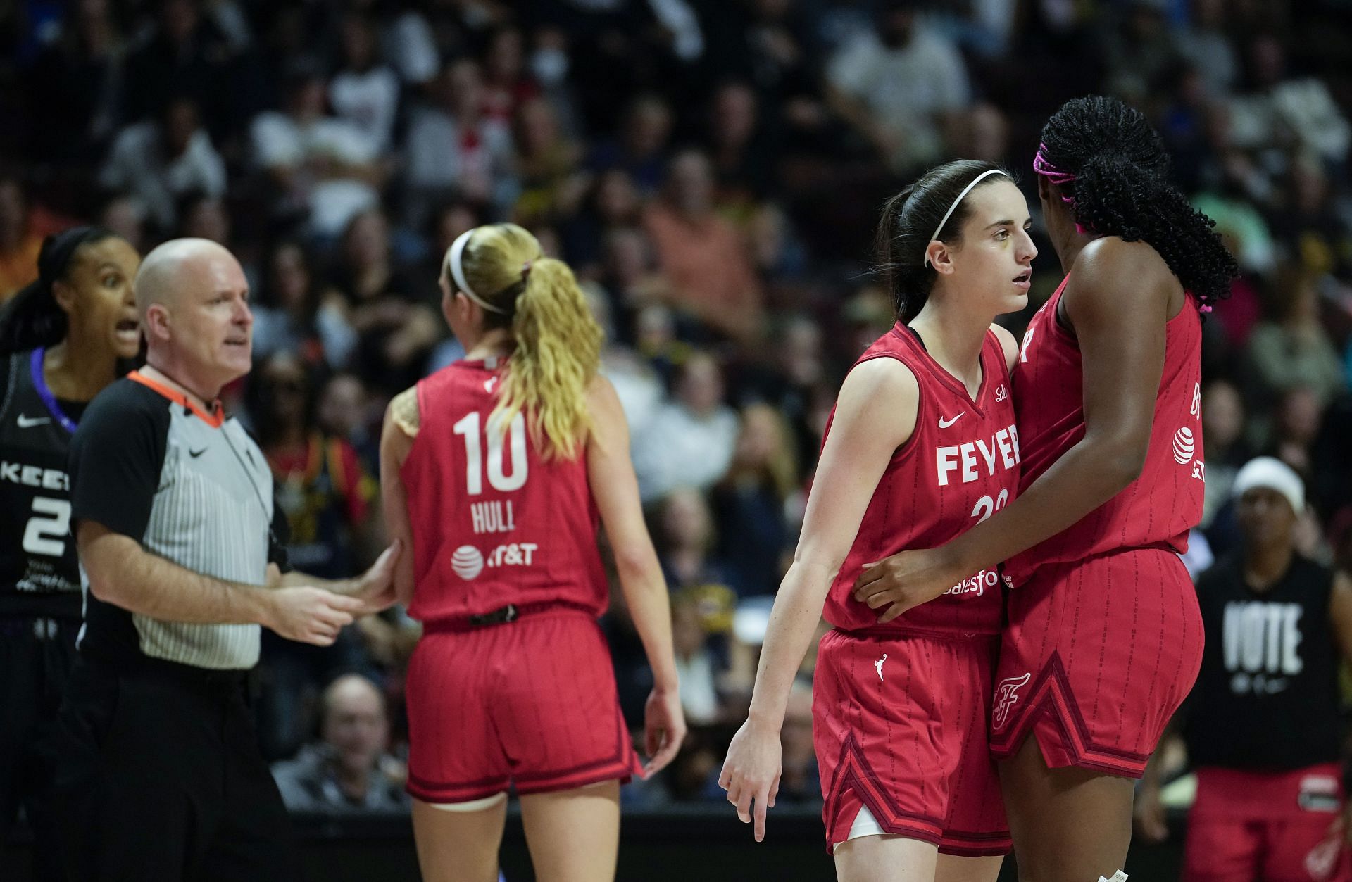 Indiana Fever v Connecticut Sun - Game Two - Source: Getty