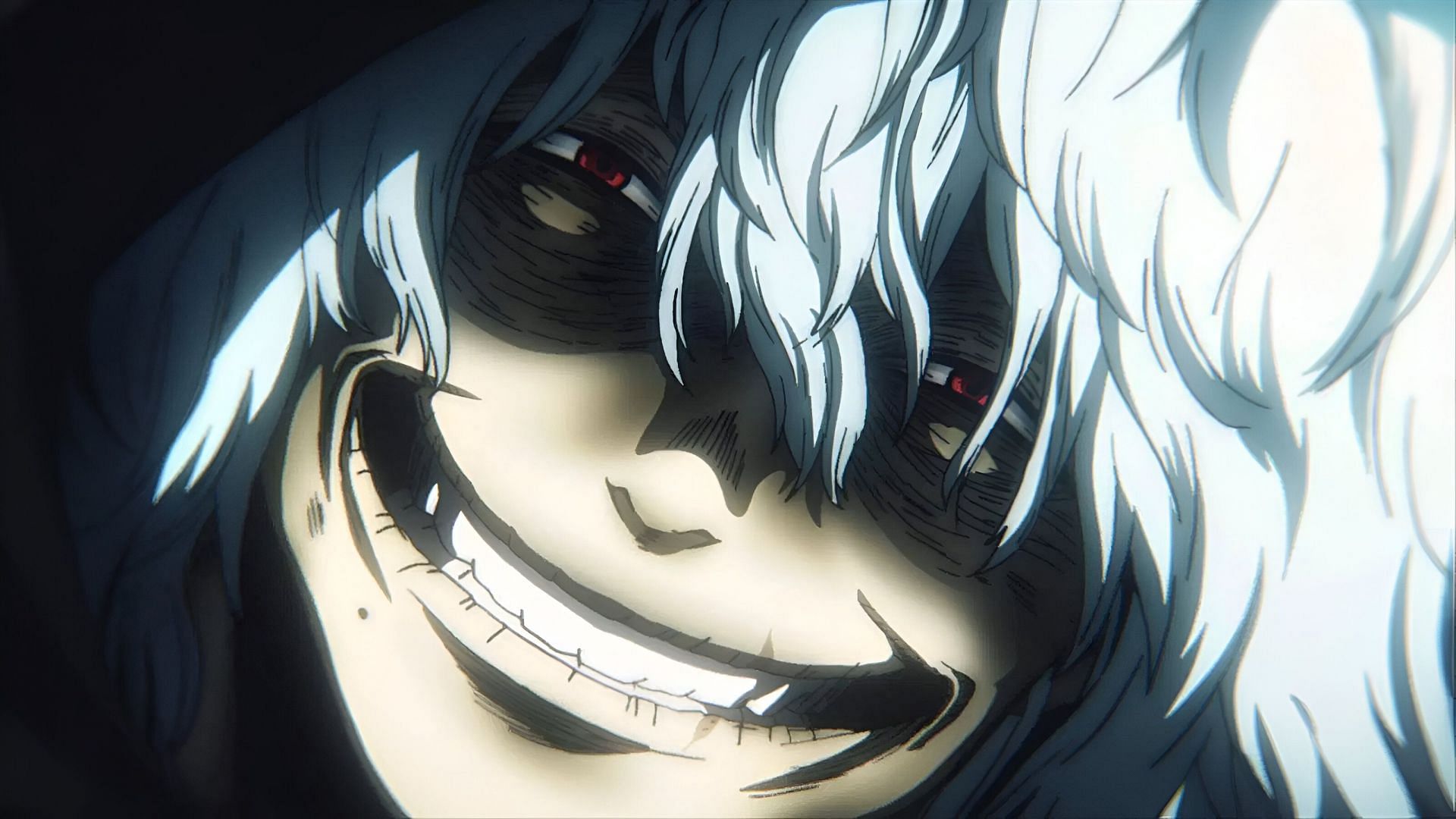 One of the My Hero Academia characters Shigaraki Tomura as seen in the anime (Image via Bones Inc.)