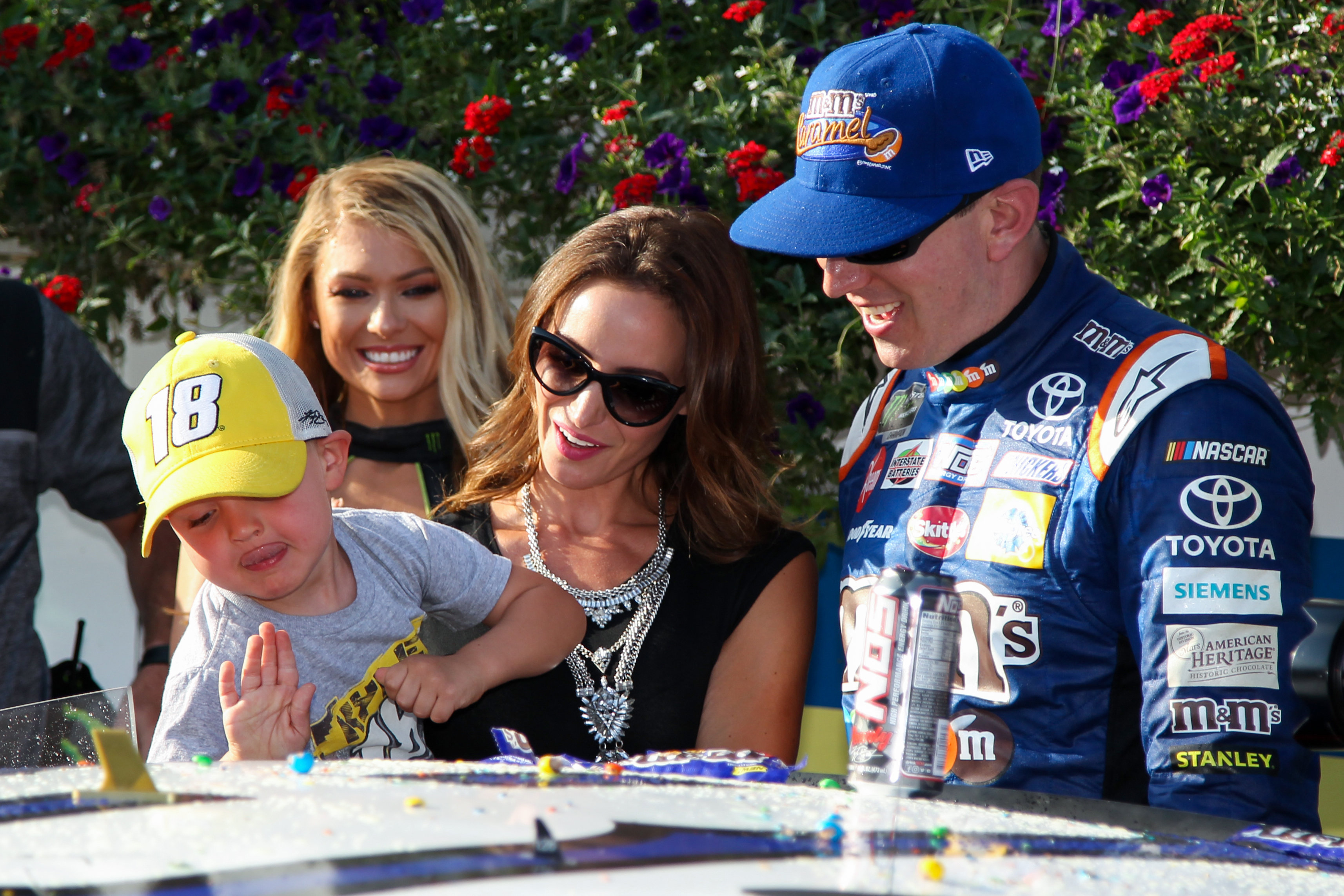 Kyle Busch’s wife Samantha drops three essential tips for 'having an infant at a race' ahead of the 2025 NASCAR season