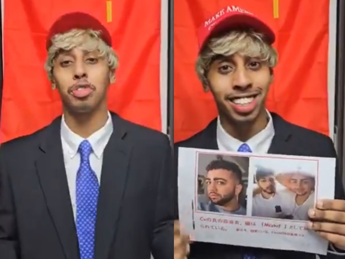 Johnny Somali says he is part of "livestreaming international criminal mafia," vows to "destroy Japan"
