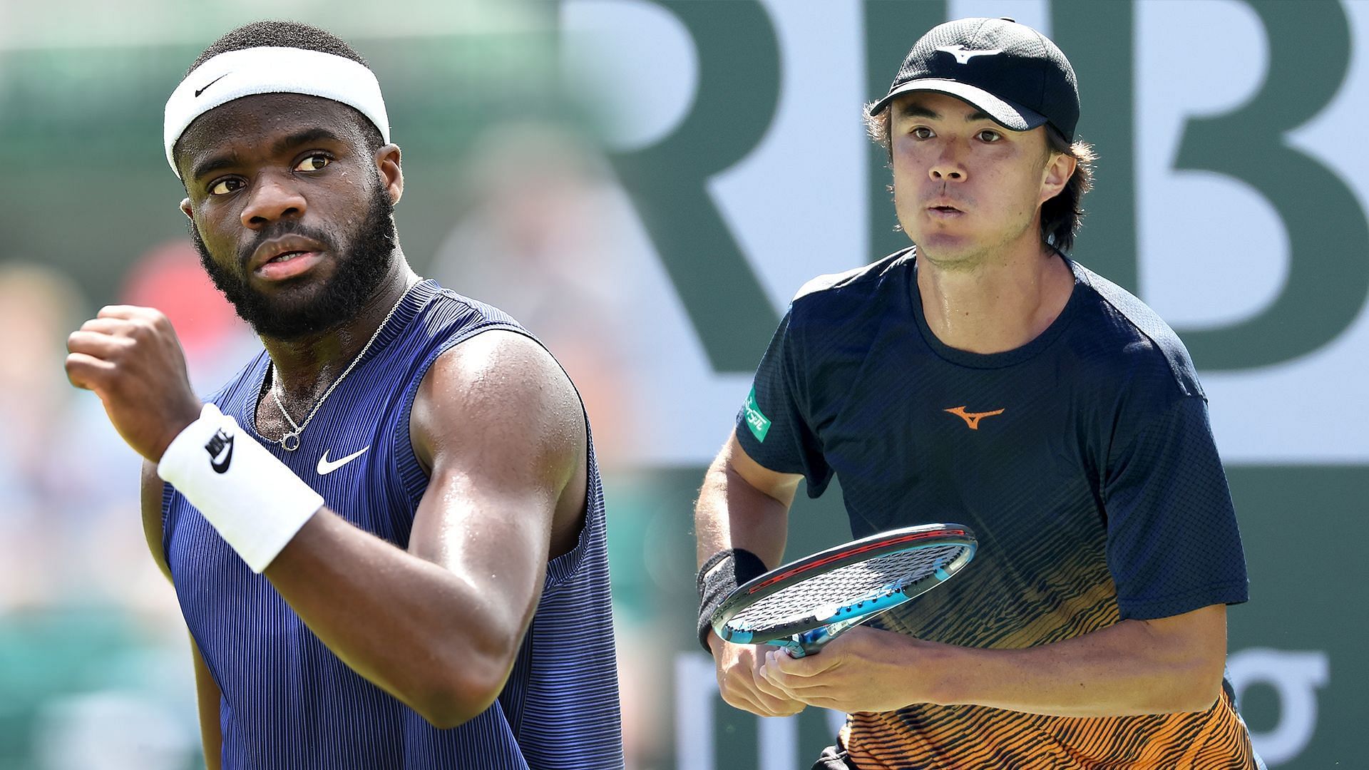 Frances Tiafoe (L) and Taro Daniel (R) (Image source: Getty)