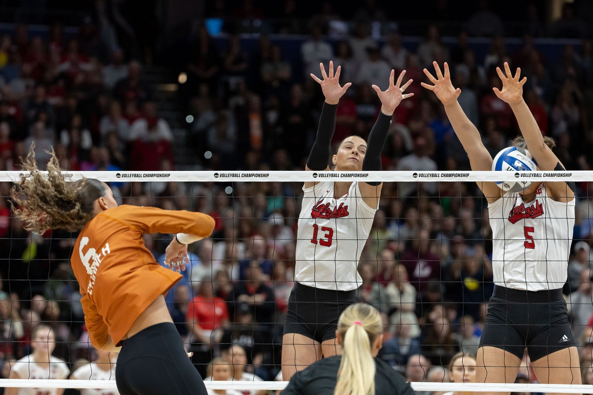 Merritt Beason at the NCAA VOLLEYBALL: DEC 17 Division I Women&#039;s Championship - Teams vs Team - Source: Getty