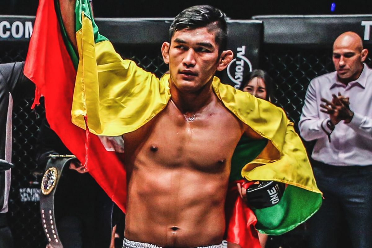 Aung La N Sang says the world better be ready for fighters from Myanmar in the future. | [Photo from: ONE Championship]