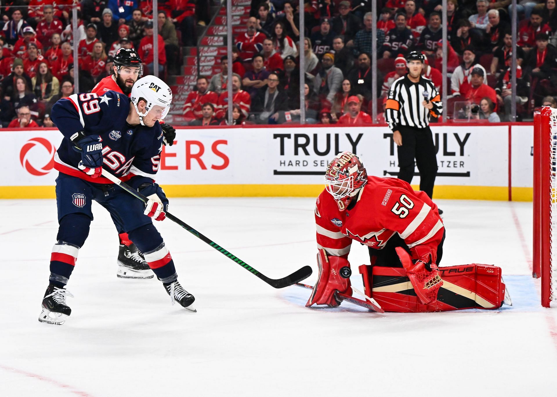 2025 NHL 4 Nations Face-Off - United States v Canada - Source: Getty