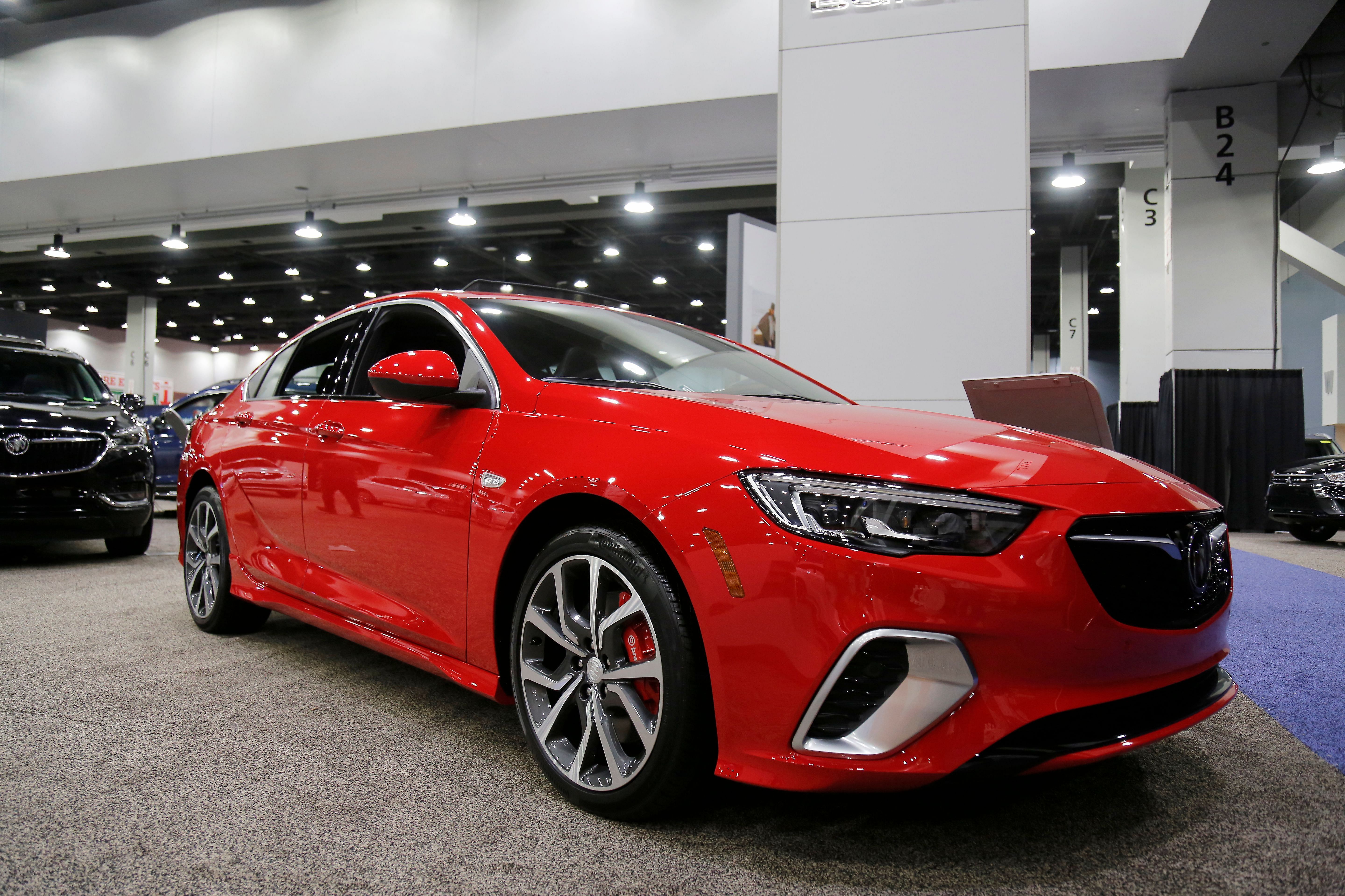 The new Buick Regal at the Cincinnati Auto Expo inside the Duke Energy Convention Center in downtown Cincinnati on Wednesday, Feb. 6, 2019. - Source: Imagn