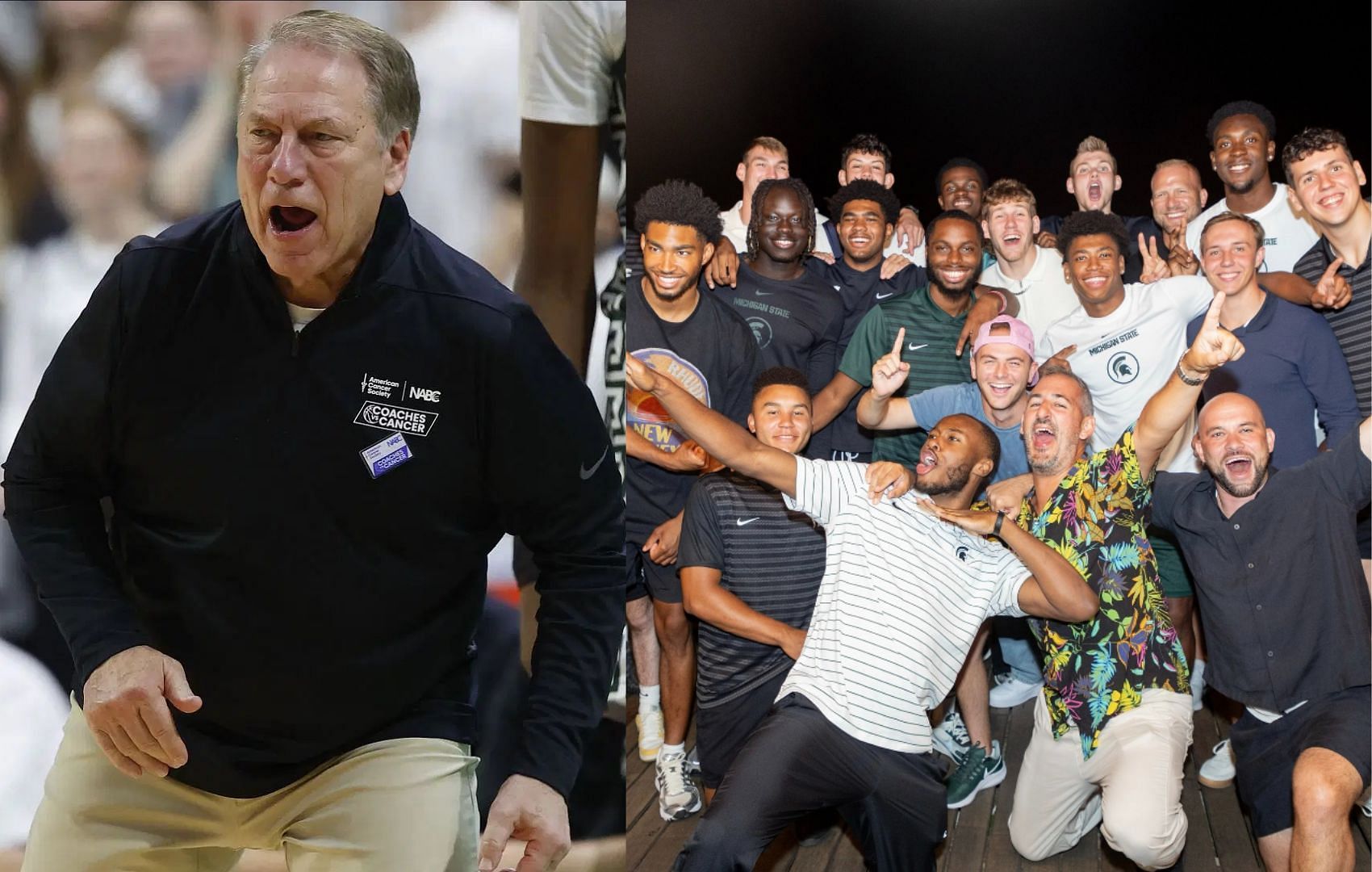 Tom Izzo, MSU roster