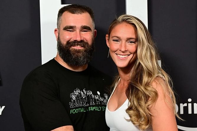 Jason Kelce’s wife Kylie plans to keep a check on ex-Eagles star at Super Bowl 59