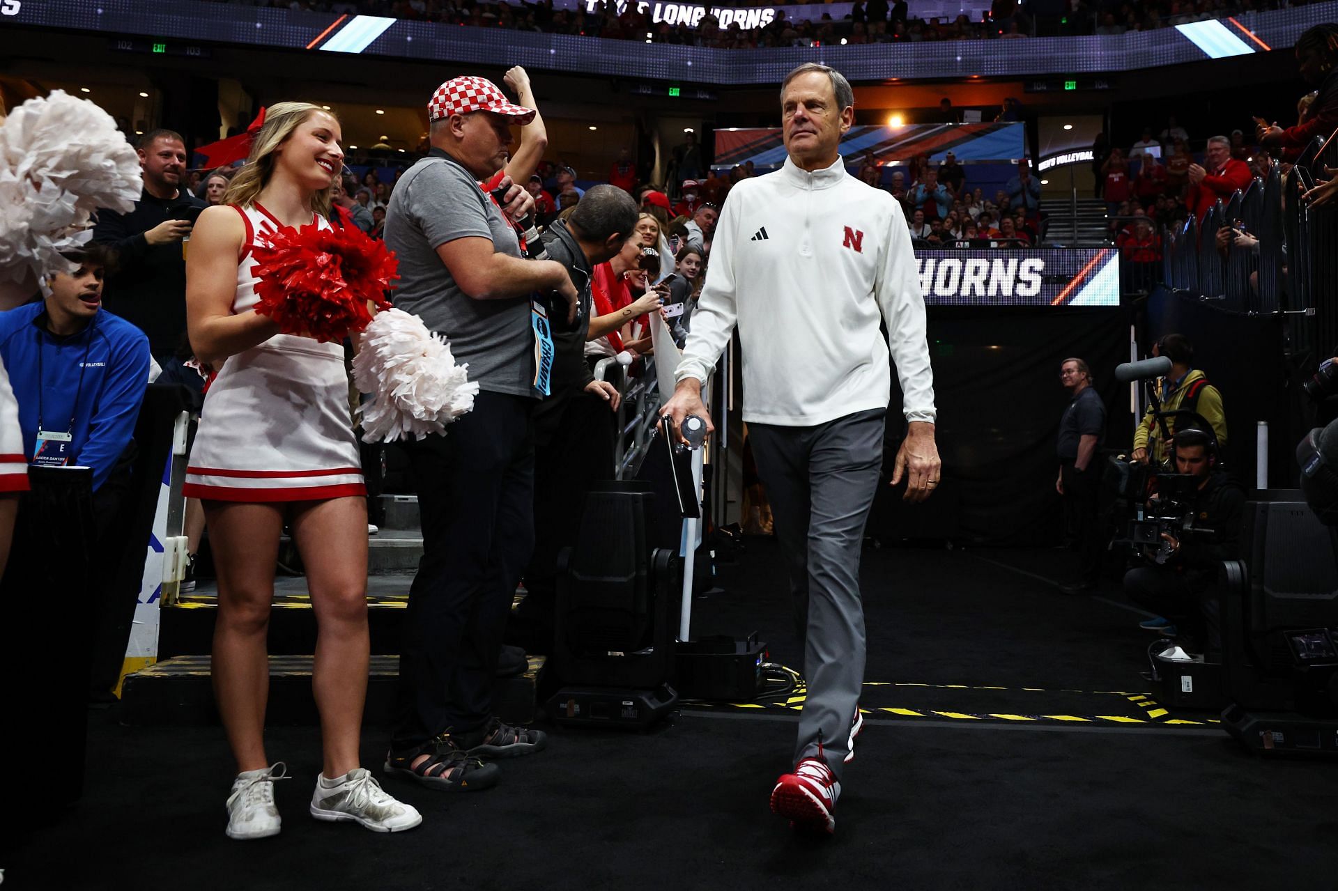 John Cook at the 2023 Division I Women&#039;s Volleyball Championship - Source: Getty