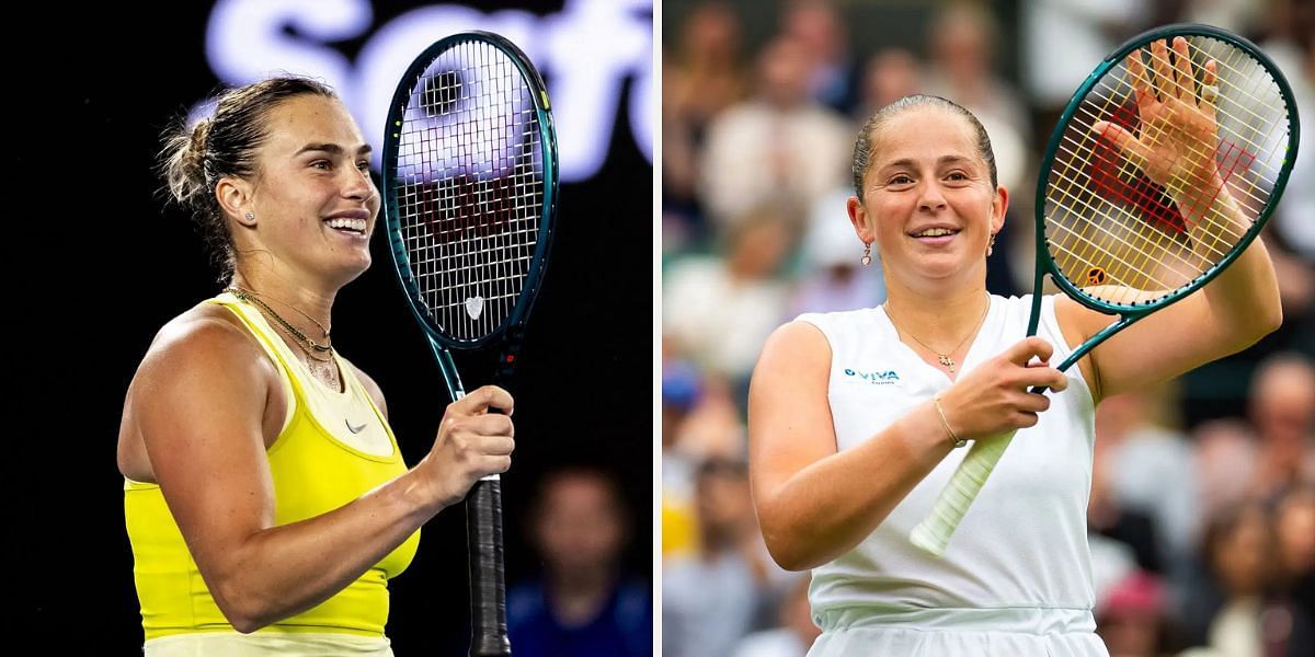 Aryna Sabalenka and Jelena Ostapenko will be in action on Day 3 of the Qatar Open (Image Source: Getty)