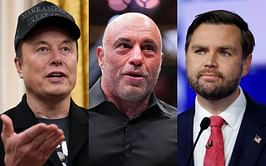 Elon Musk reacts to J. D. Vance sharing on Joe Rogan's show what changed his mind about COVID vaccine, details how it nearly hospitalized him