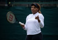 Serena Williams at Wimbledon 2021. (Photo: Getty)