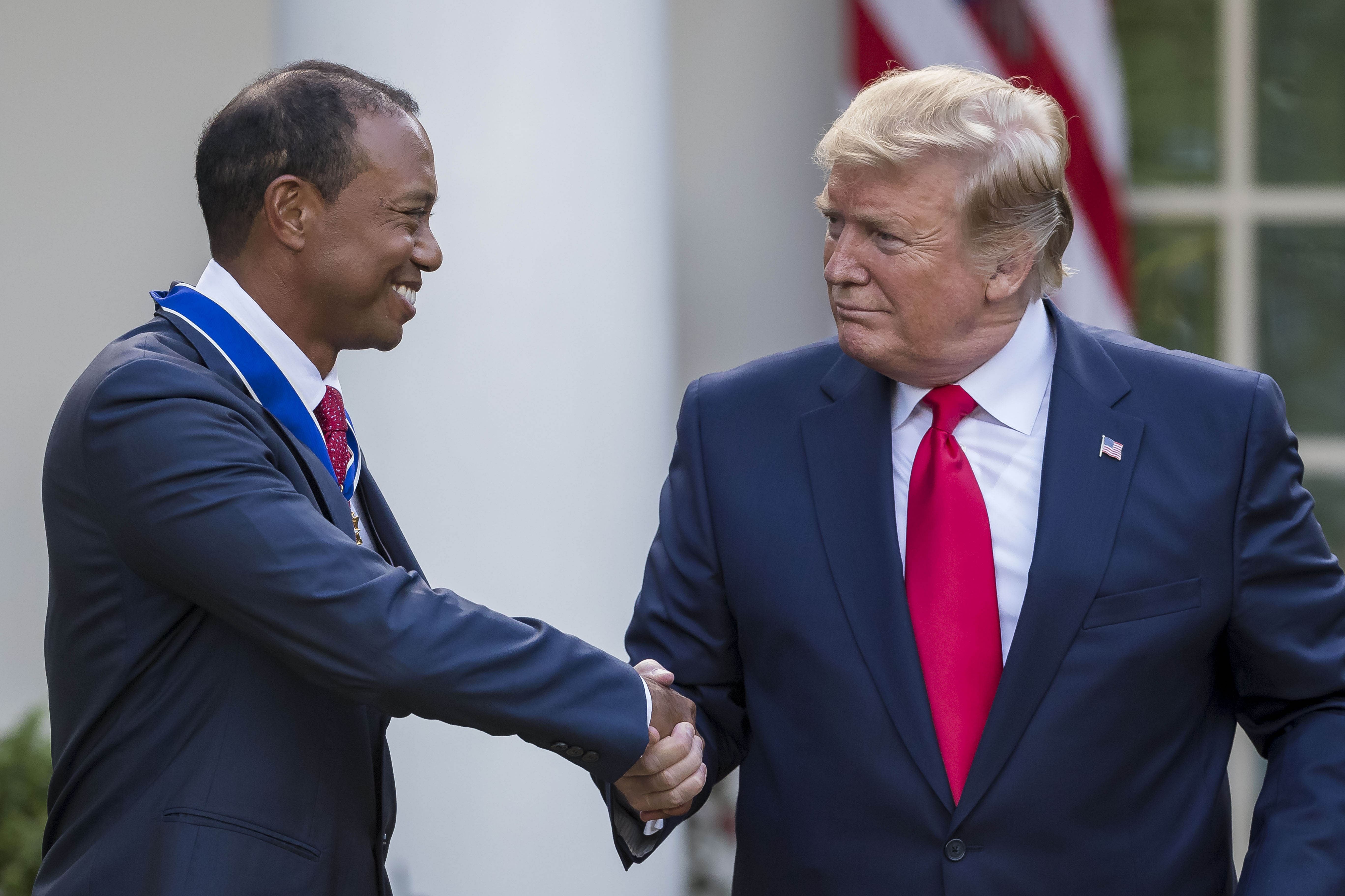 News: White House-Presidential Medal of Freedom to Tiger Woods - Source: Imagn