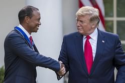 Tiger Woods breaks silence on meeting with President Trump, expects golf re-unification “very soon”
