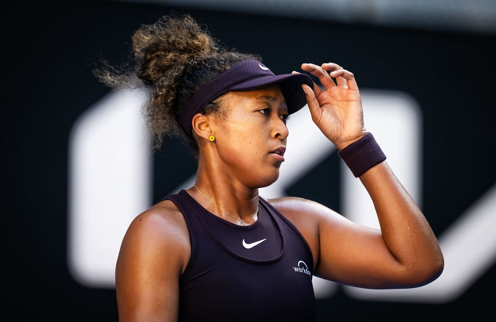 Naomi Osaka pictured at the 2025 Australian Open | Image Source: Getty