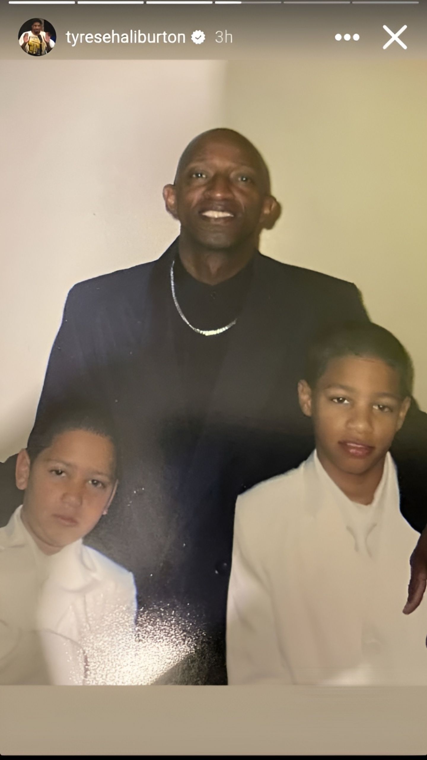 "Love you old man" - Tyrese Haliburton honors his dad’s birthday with