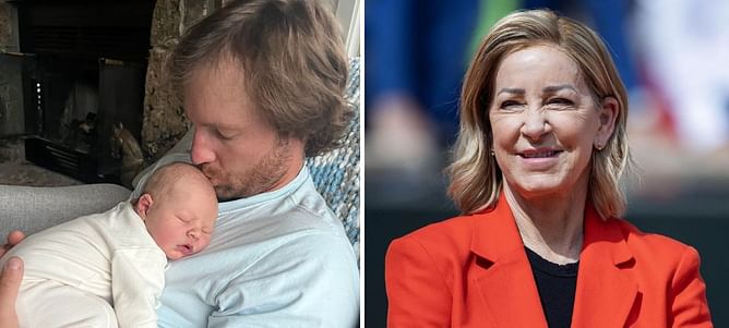Chris Evert beams with joy over son Nicholas and grandson Hayden's heartwarming bond
