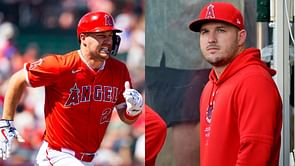 Mike Trout hoping to add new Topps card to collection ahead of Spring Training with Angels