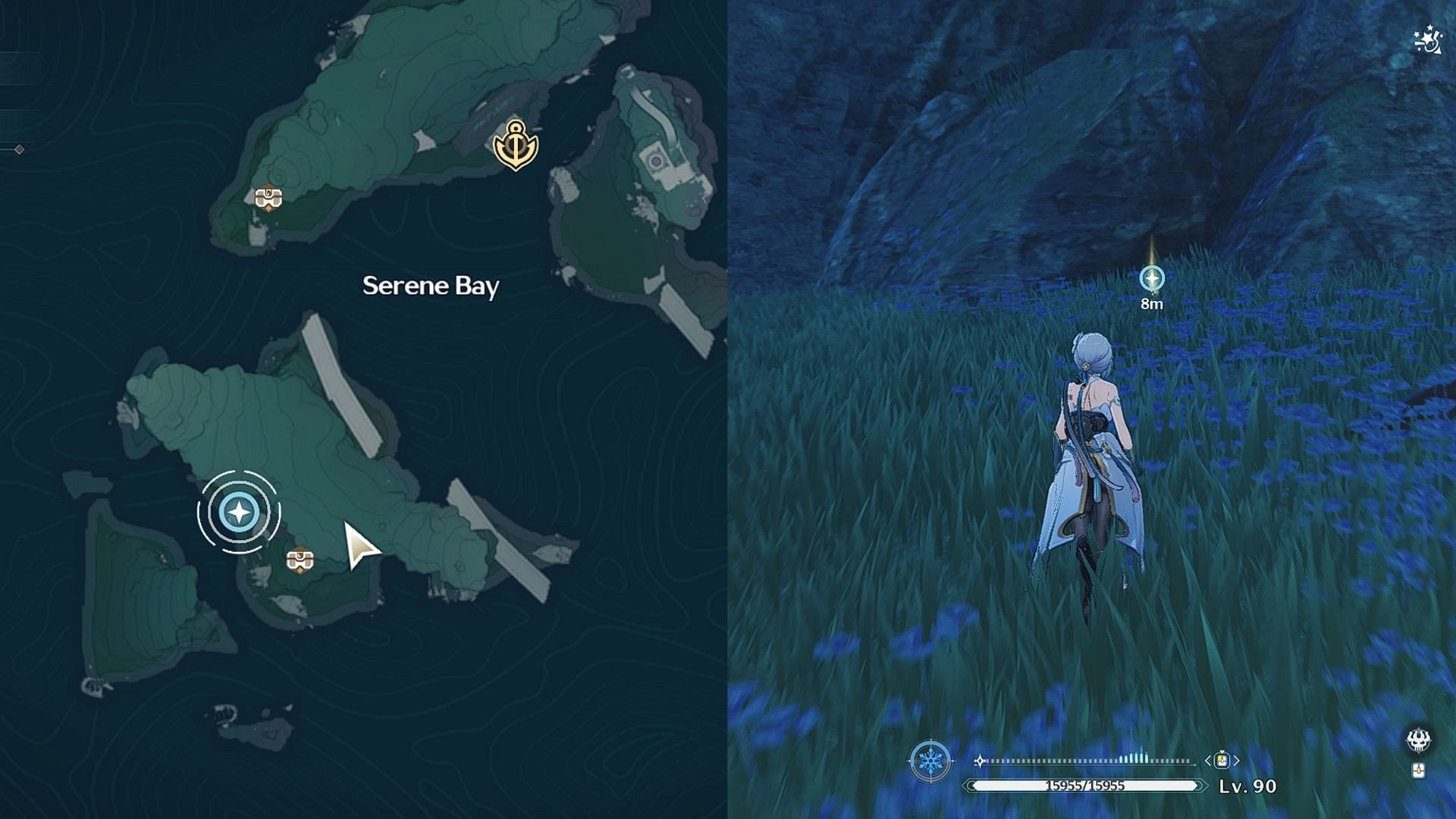 Go to Serene Bay (Image via Sportskeeda Gaming/Kuro Games)