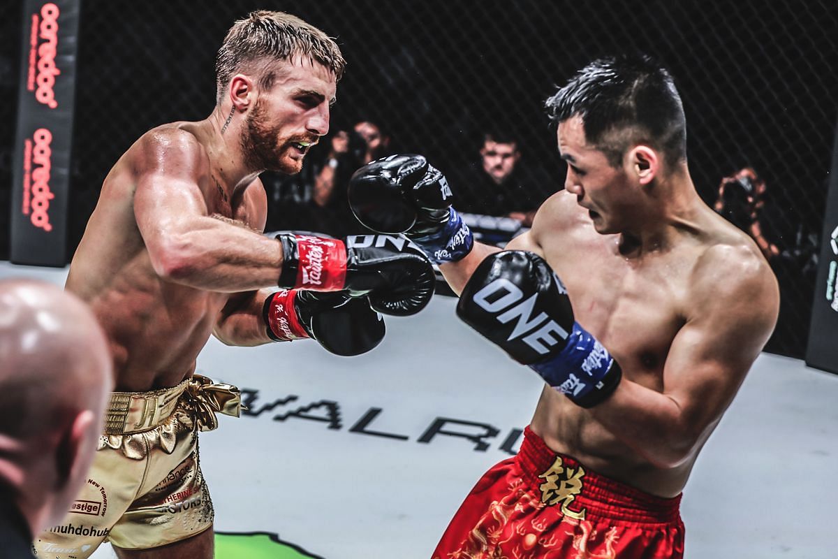 Jonathan Haggerty and Wei Rui - Photo by ONE Championship