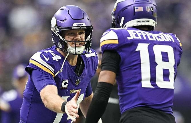 Justin Jefferson makes feelings known on Sam Darnold as Vikings mull over QB's future