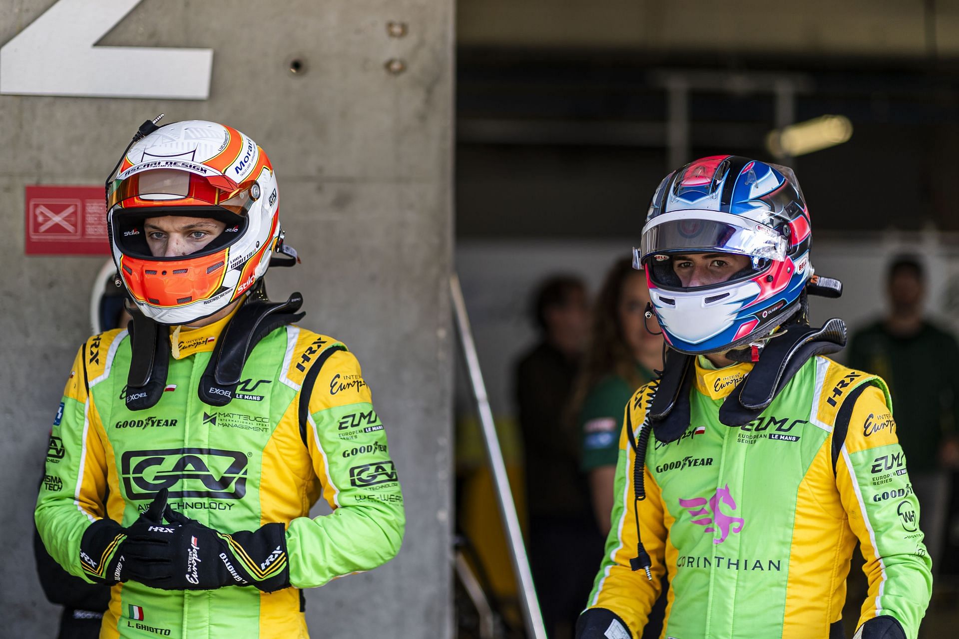  Luca Ghiotto and Oliver Gray during the Free Practices prior to the 2024 European Le Mans Series 4 Hours Of Portimao - Source: Getty