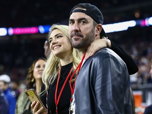 Justin Verlander and Kate Upton (Photo via IMAGN)