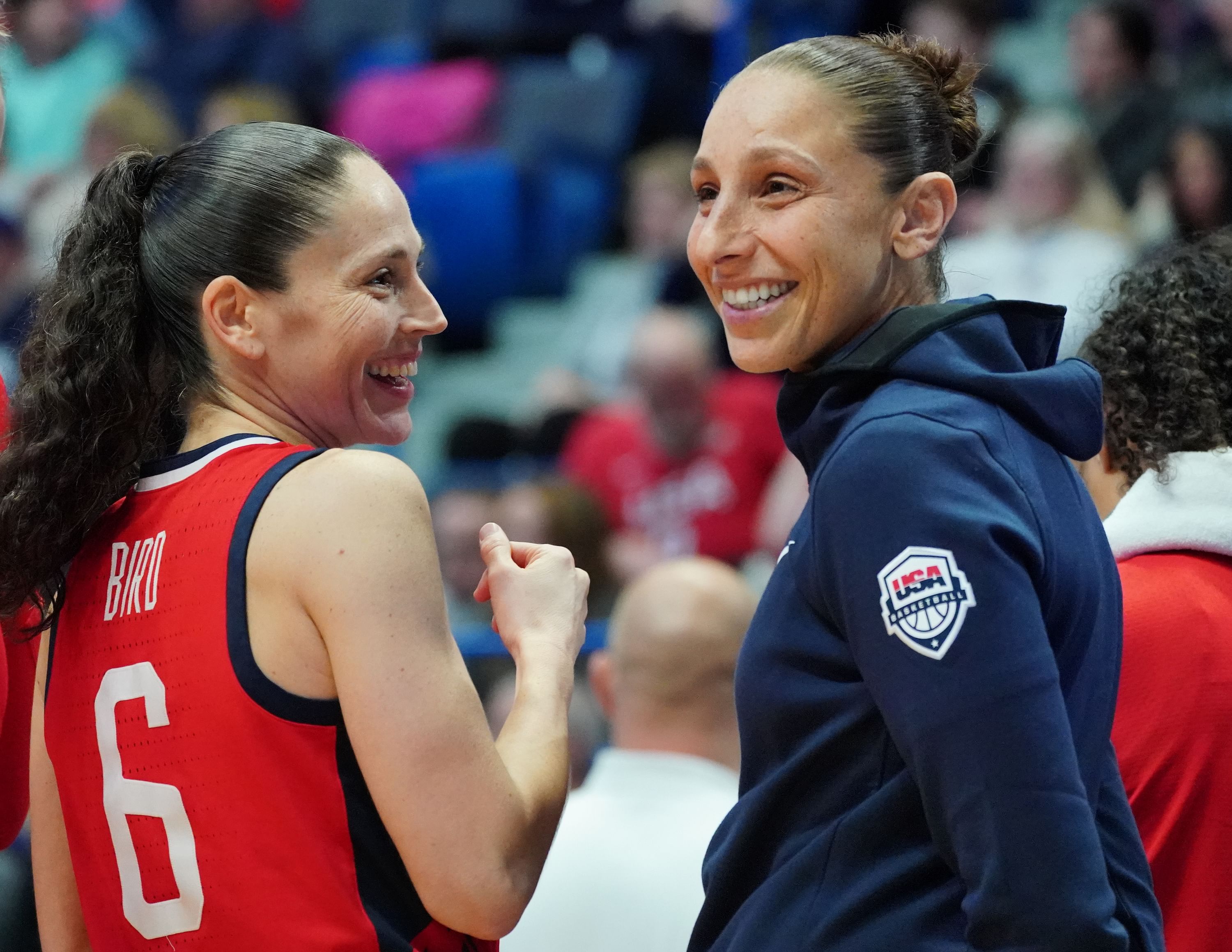 Diana Taurasi and Sue Bird in 2020. - Source: David Butler II, Imagn