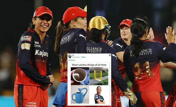 "Ban Smriti from W cricket" - Top 10 funny memes after RCB's dismal loss vs GG in WPL 2025