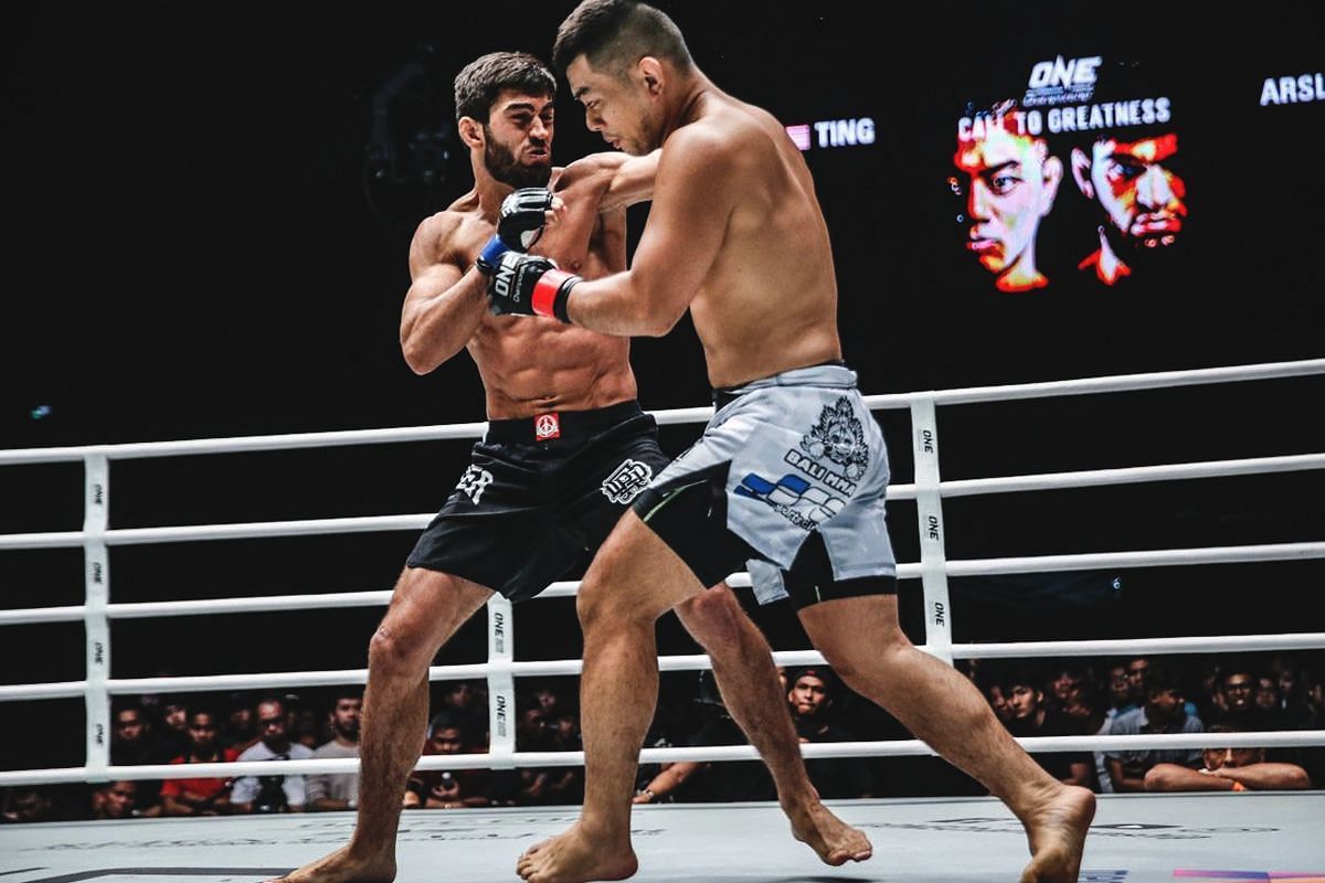 Dagi Arslanaliev made short work of Ev Ting in February 2019. [Photo via: ONE Championship]