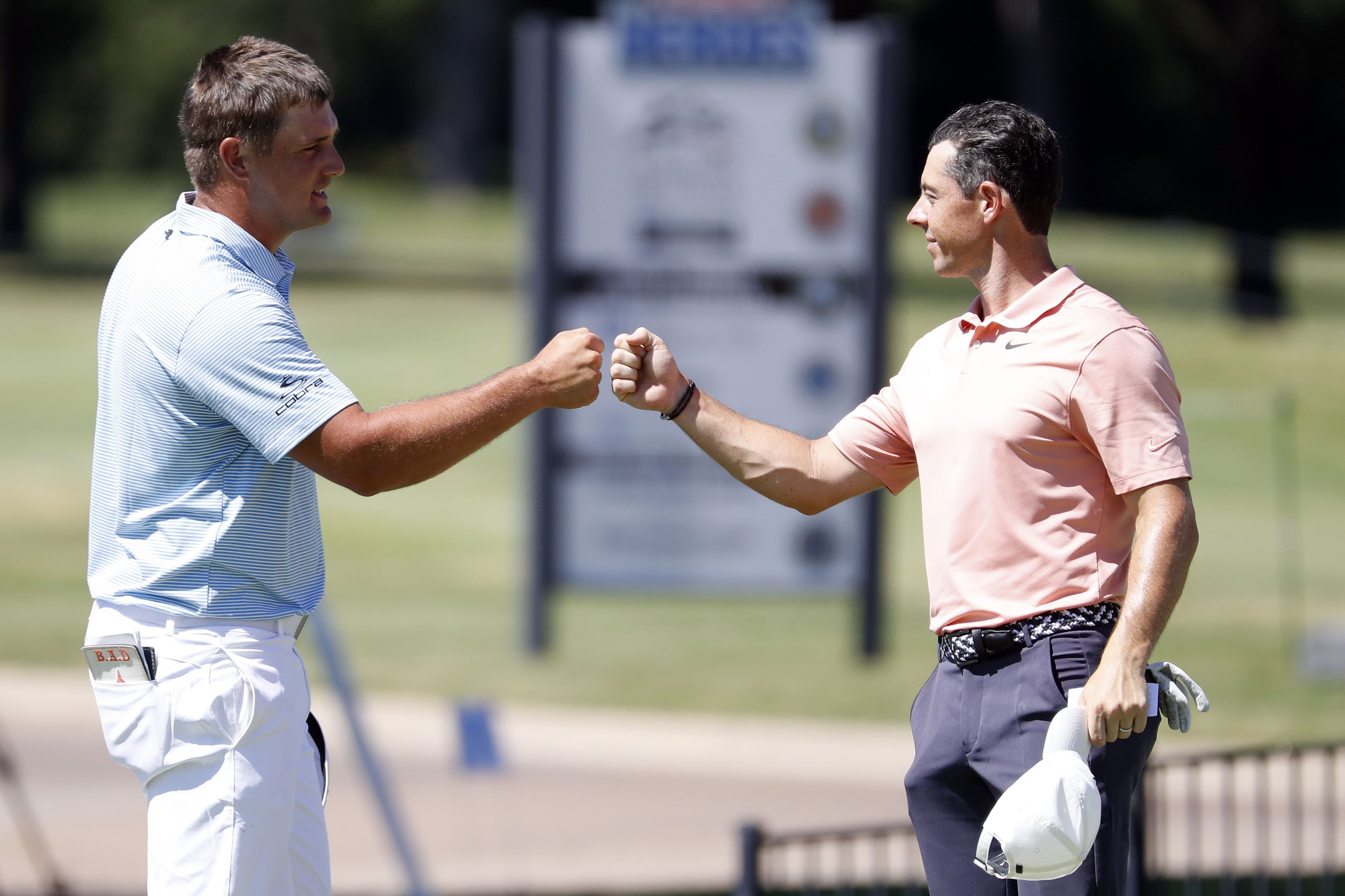 Rory McIlroy and Bryson DeChambeau (Source: Imagn)