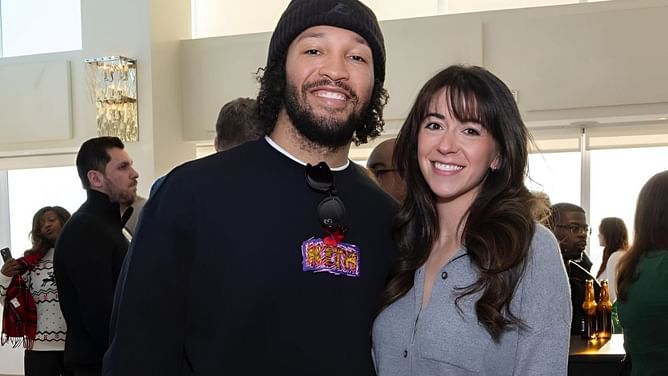Jalen Brunson's wife Ali Marks Brunson drops heartfelt 5-word reaction to baby Jordyn rocking onesie of dad's high school jersey