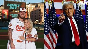 Phillies pitcher Nick Vespi's fiancee Danielle applauds Donald Trump with 2-word reaction for banning transgender athletes in women's sports