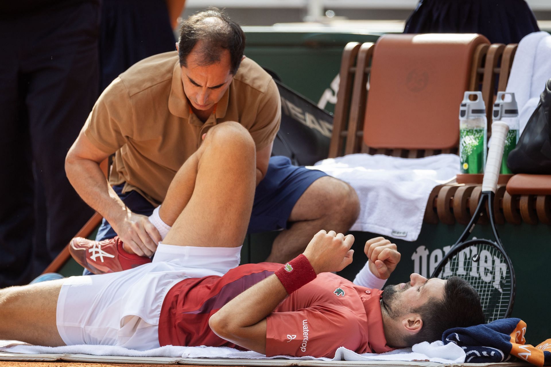 Novak Djokovic: French Open Tennis Tournament. Roland-Garros 2024. - Source: Getty