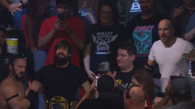 Former WWE stars force Death Riders to run away after huge brawl on AEW Collision