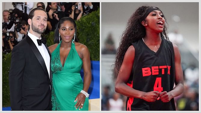 Serena Williams' husband Alexis Ohanian drops 2-word reaction to Flau'jae Jackson firing back at her critics with inspiring message